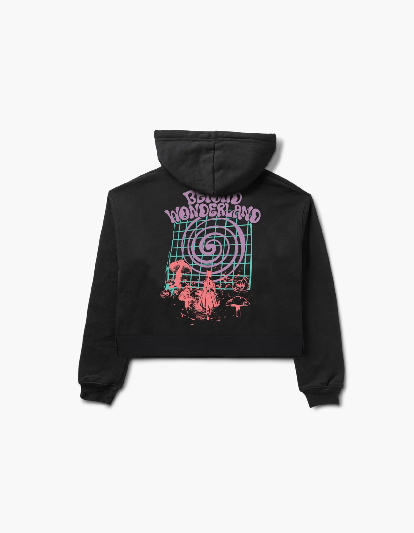 Beyond PNW 2026 Alice Spiral Crop Hoodie - Image 2