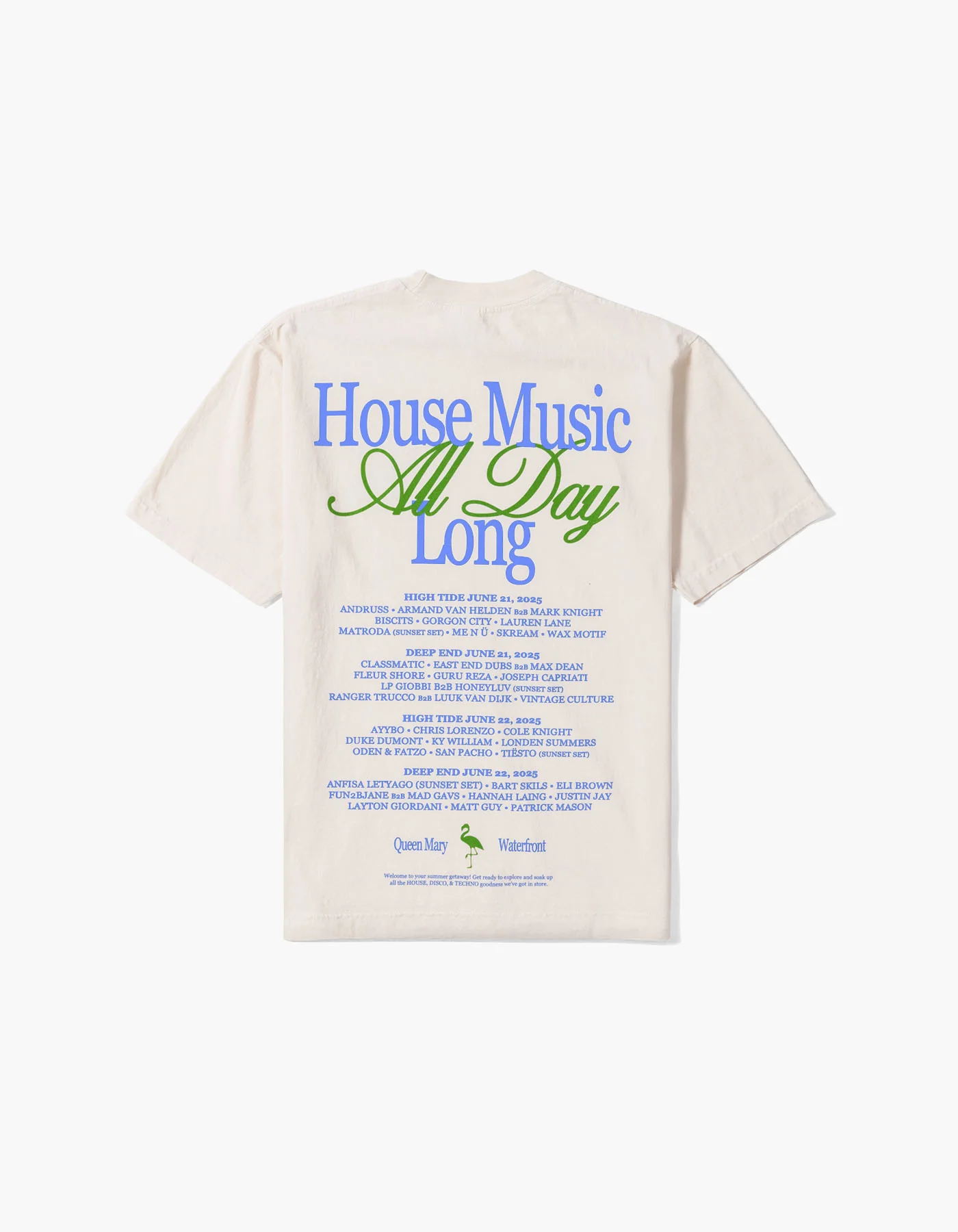 All Day Long 2025 Lineup Short Sleeve Tee - Image 2