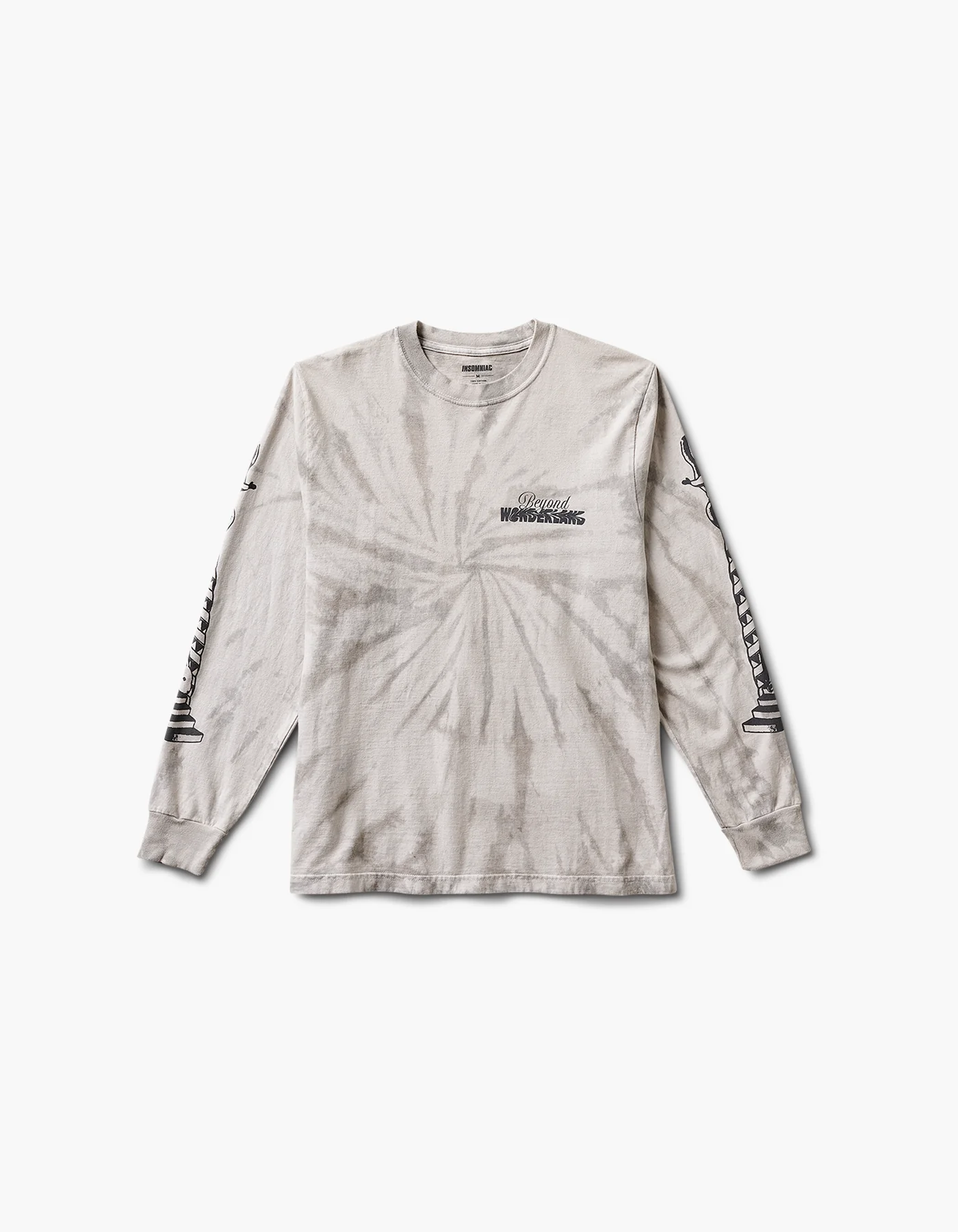 Beyond Wonderland Paranoia Tie Dye Long SleeveTee