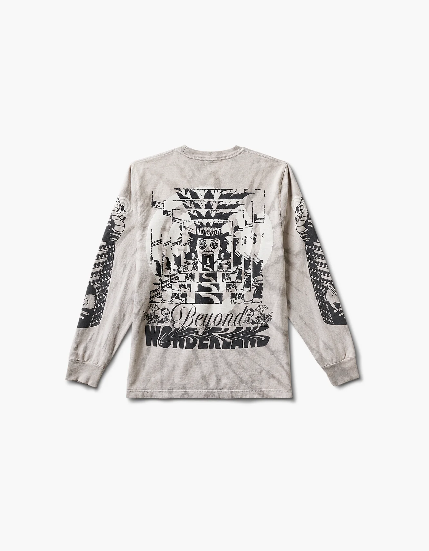 Beyond Wonderland Paranoia Tie Dye Long SleeveTee - Image 2