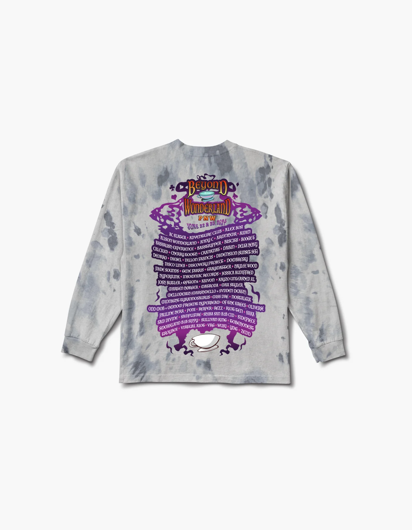 Beyond PNW Into the Garden 2024 Lineup Long Sleeve - Image 2
