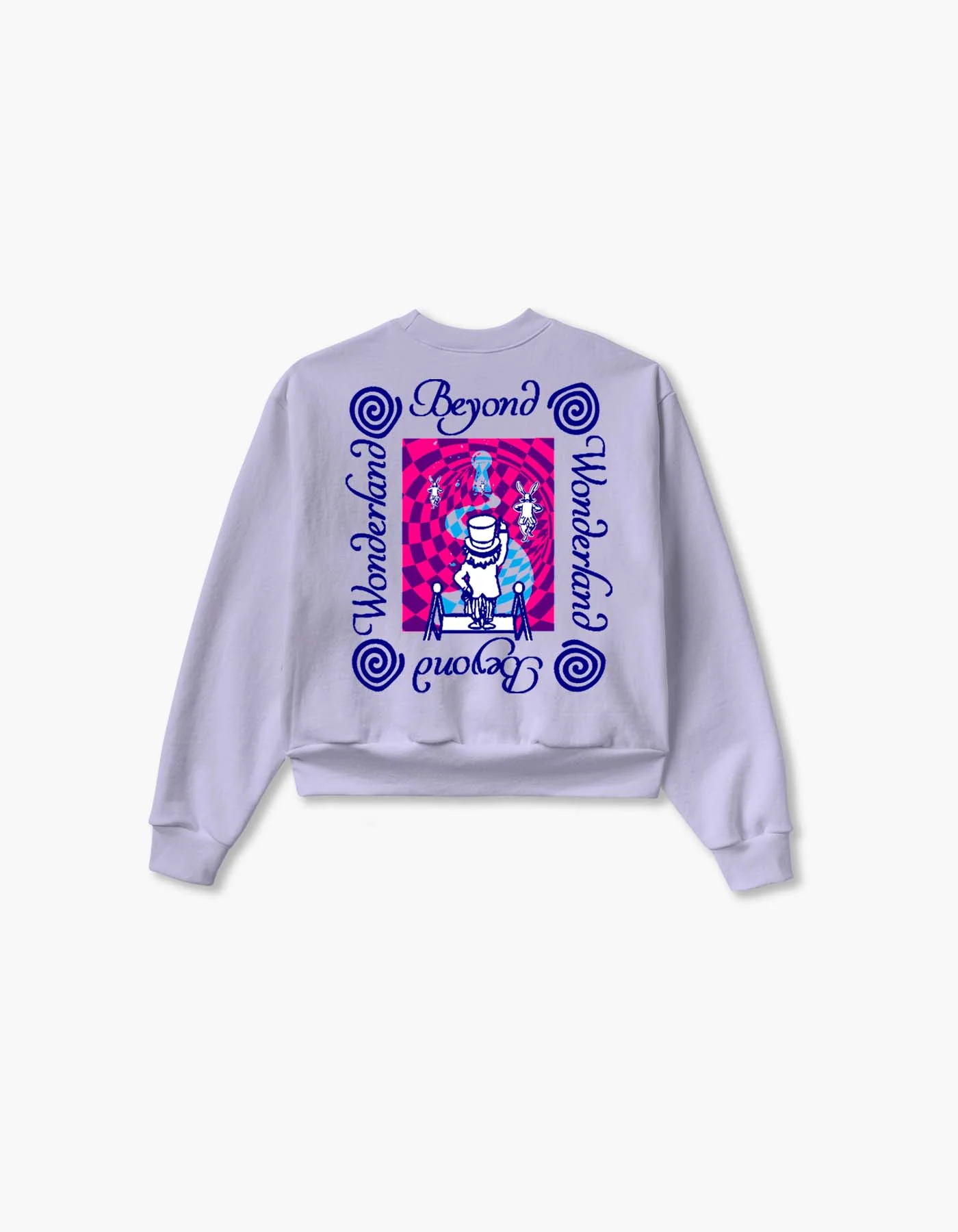 Beyond Wonderland Time Warp Crop Crewneck - Image 2