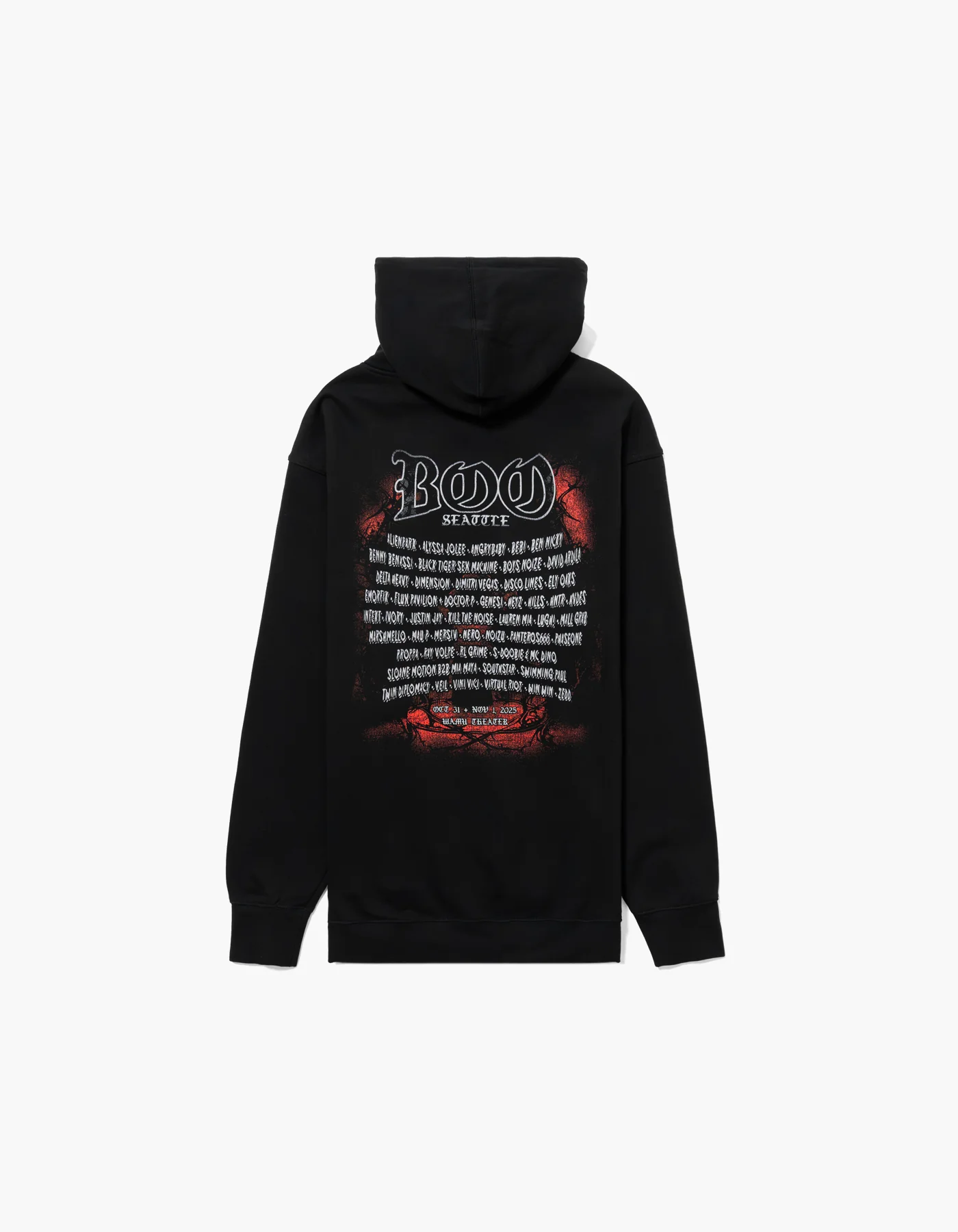 Boo 2025 Lineup Hoodie - Image 2