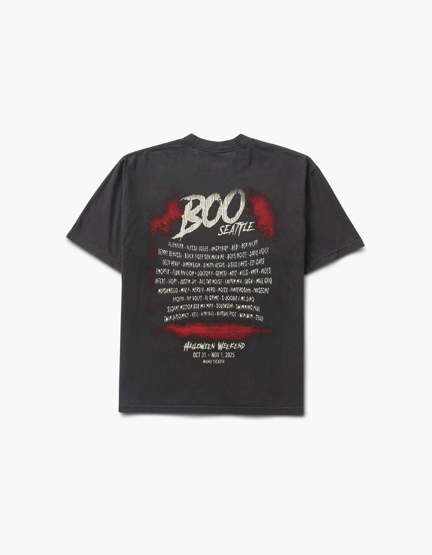 Boo 2025 Lineup Short Sleeve Tee - Image 2