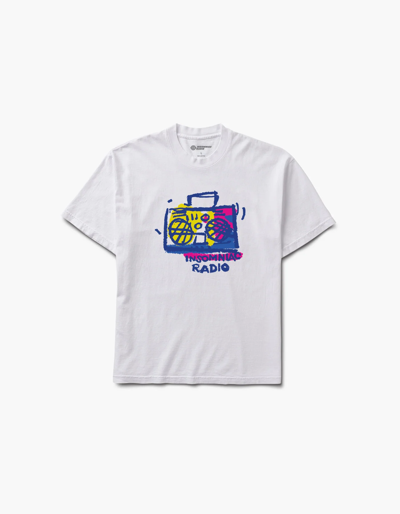 Insomniac Radio 2026 Boombox Short Sleeve Tee