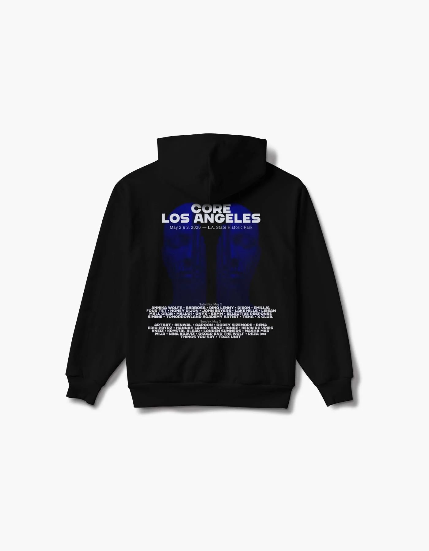 CORE LA 2026 Lineup Hoodie - Image 2