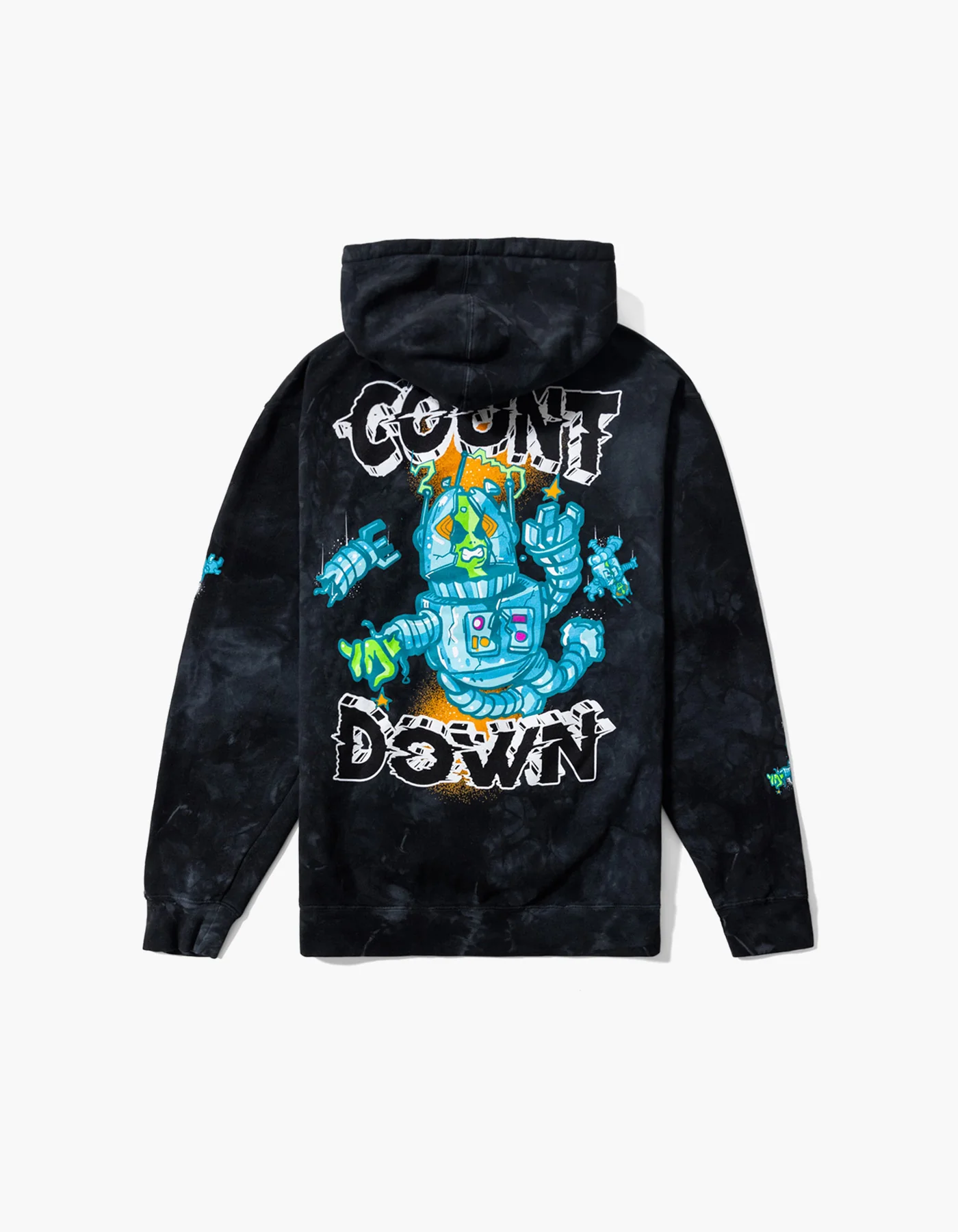 Countdown Disguised Tie Dye Hoodie - Image 2
