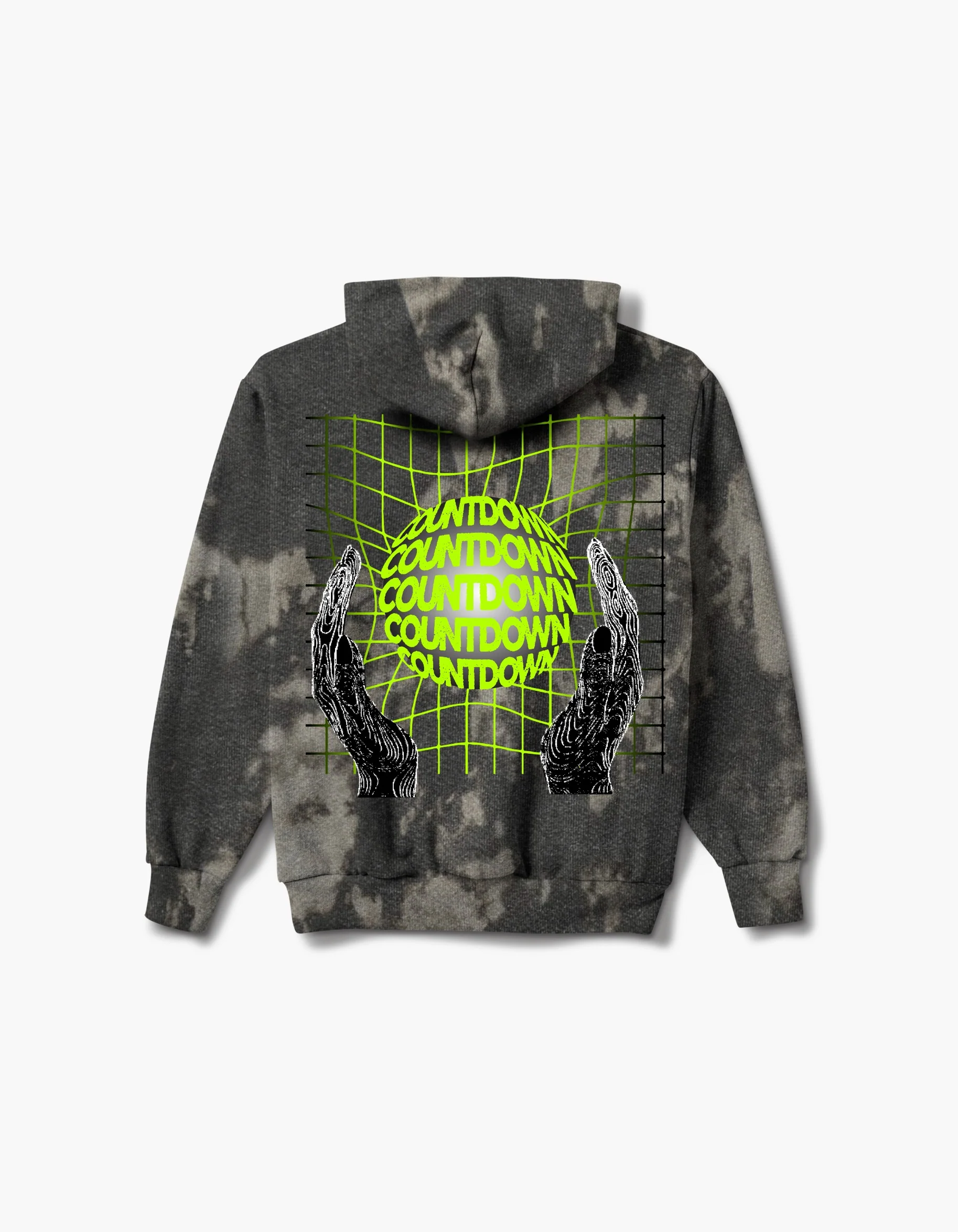 Countdown Gravity Tie Dye Hoodie - Image 2
