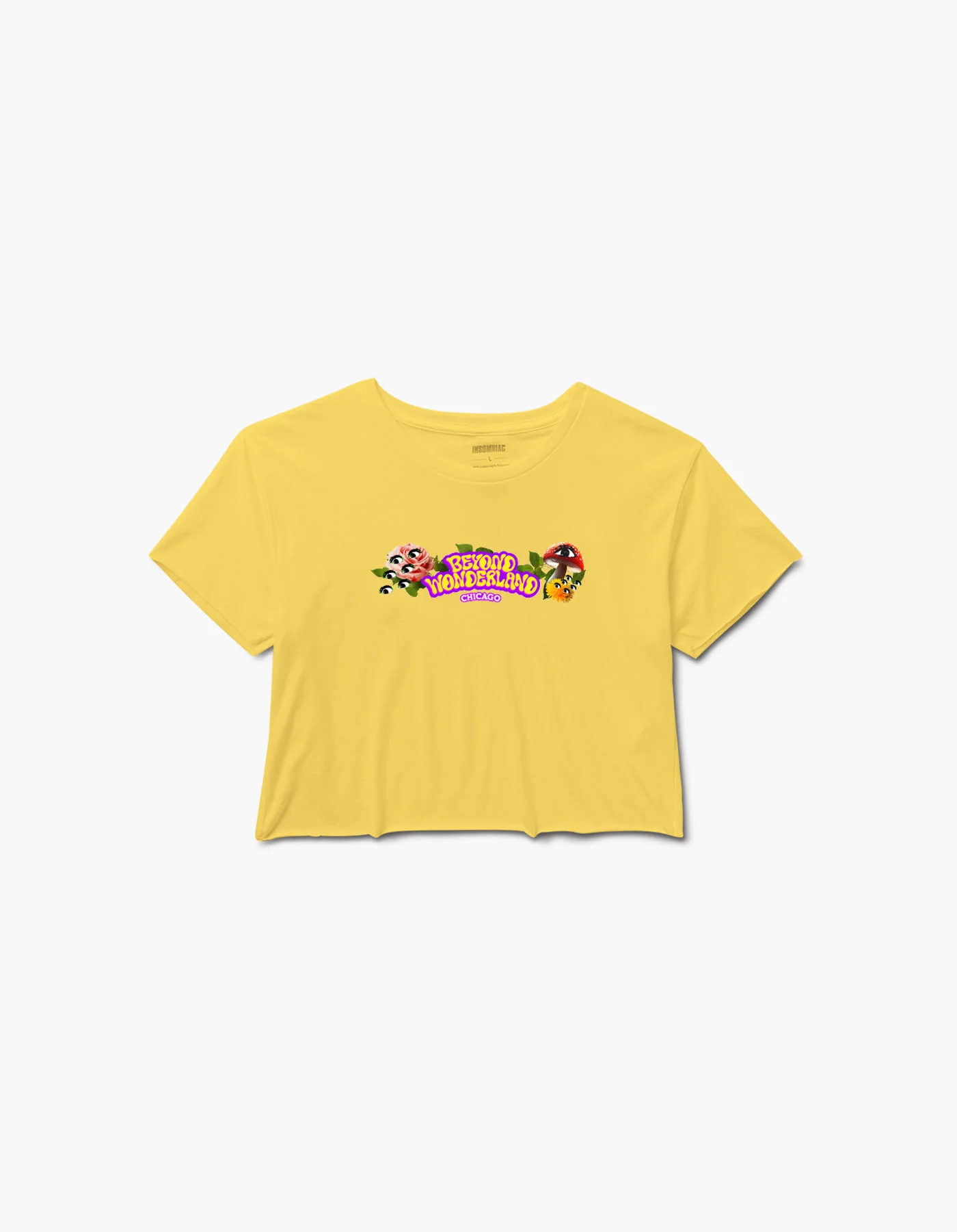 Curious Garden Chicago 2026 Lineup Crop Tee