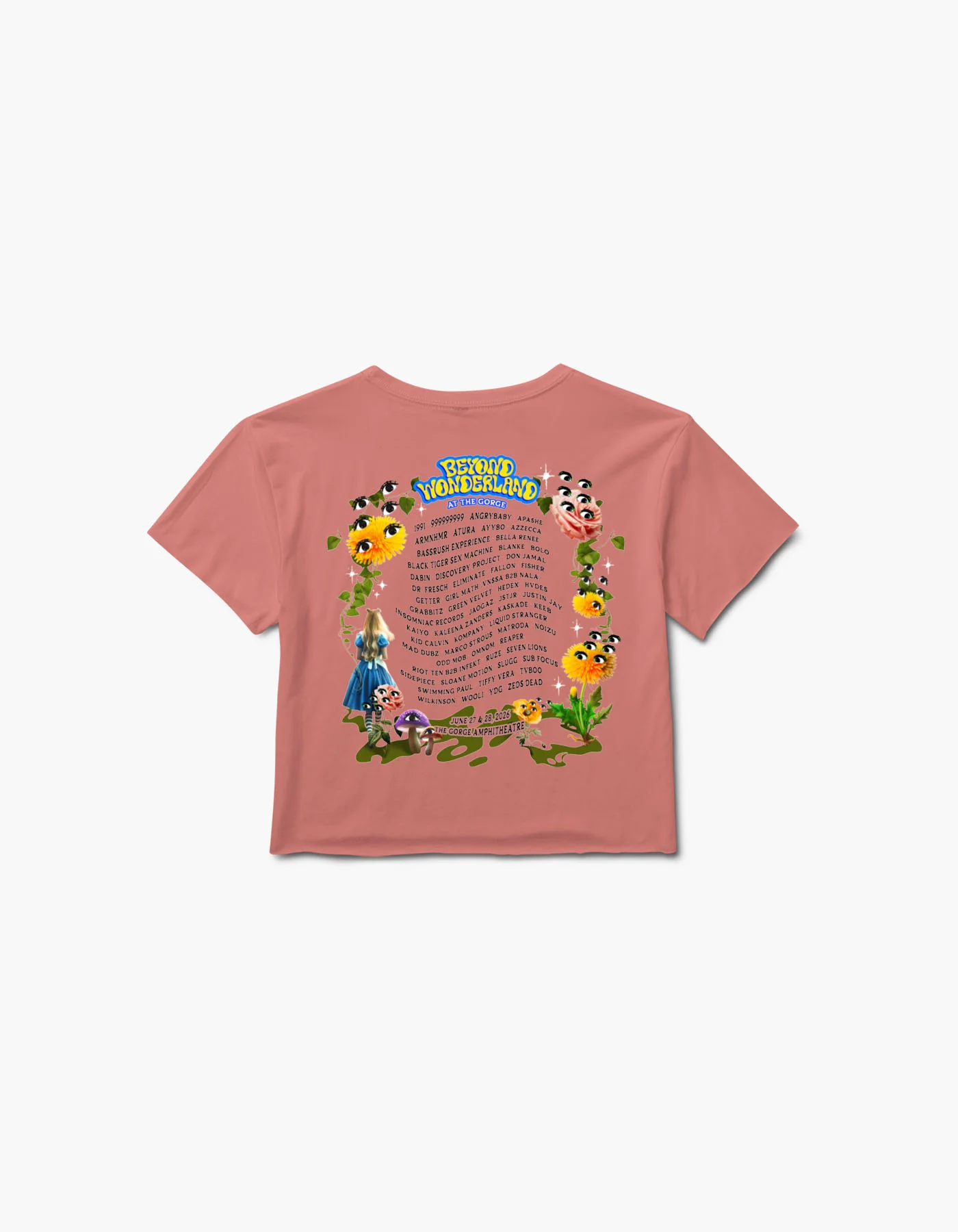 Beyond PNW Curious Garden 2026 Lineup Short Sleeve Crop - Image 2