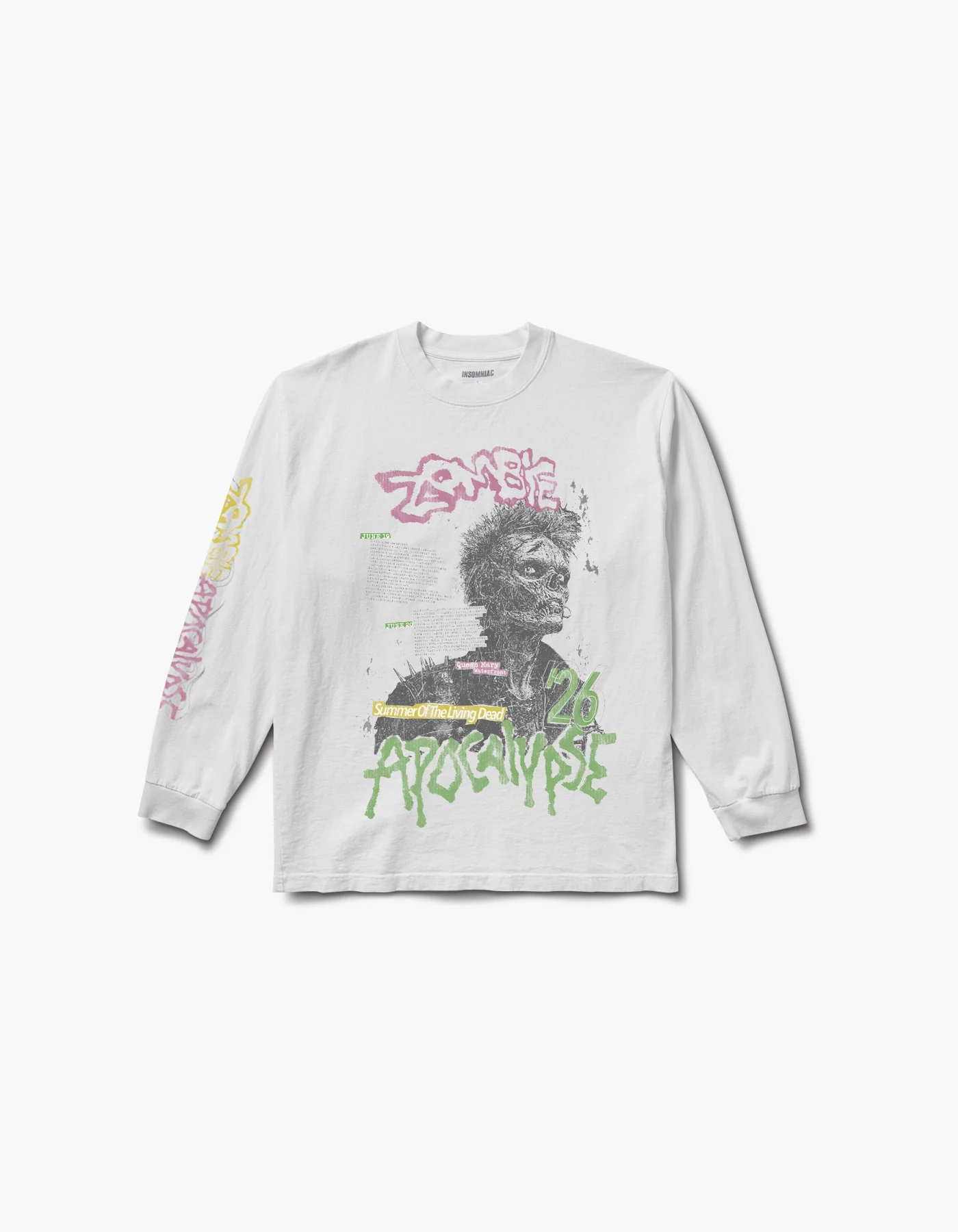 Apocalypse Dead Summer 2026 Lineup Long Sleeve Tee