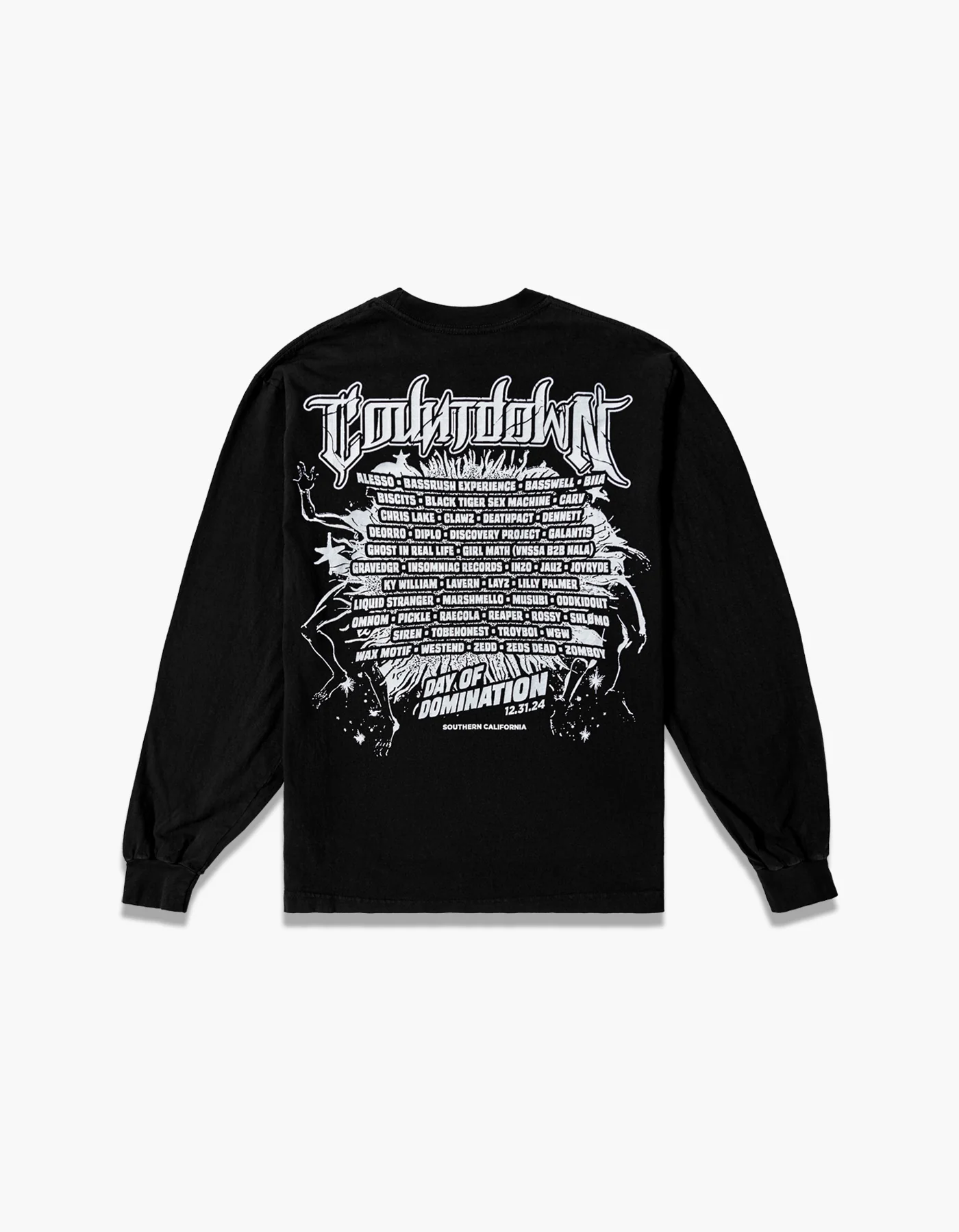 Disruption 2024 Lineup Long Sleeve Tee - Image 2