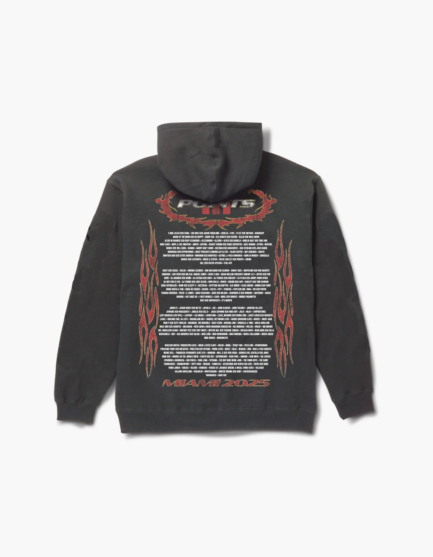 Echo Temple 2025 Lineup Hoodie - Image 2