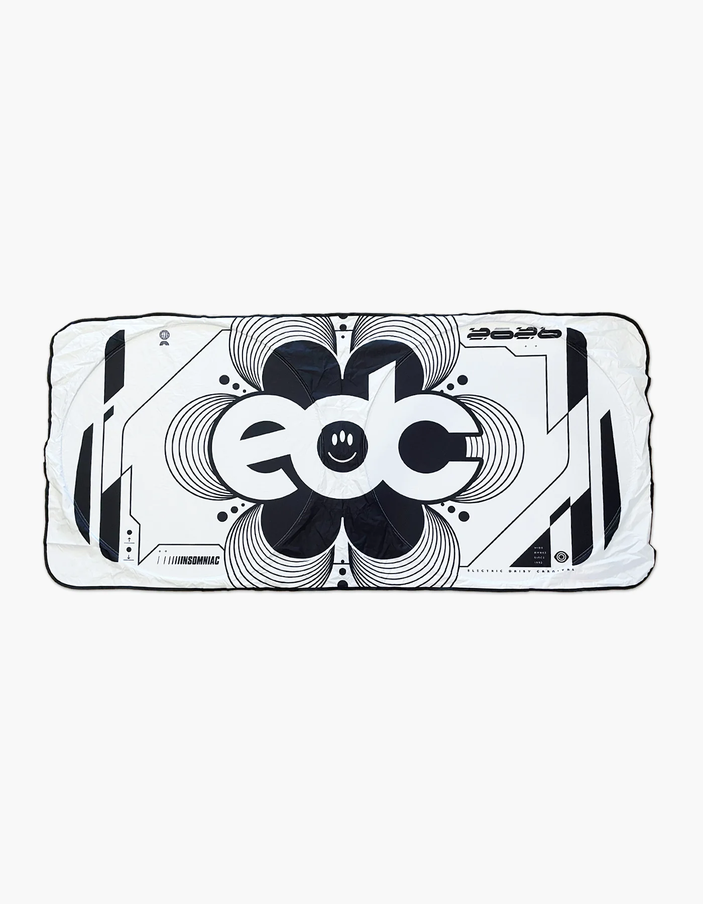 EDC 2026 Kinetic Burst Car Sun Shield