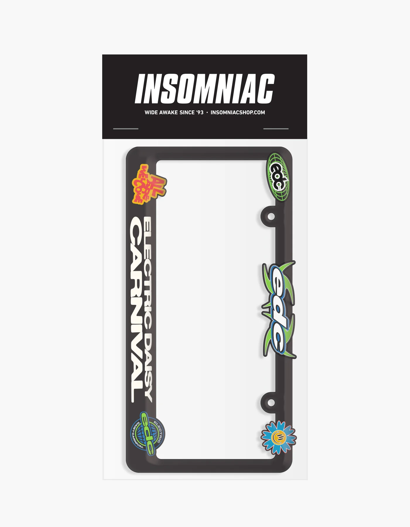 EDC 2026 Twisted License Plate Frame