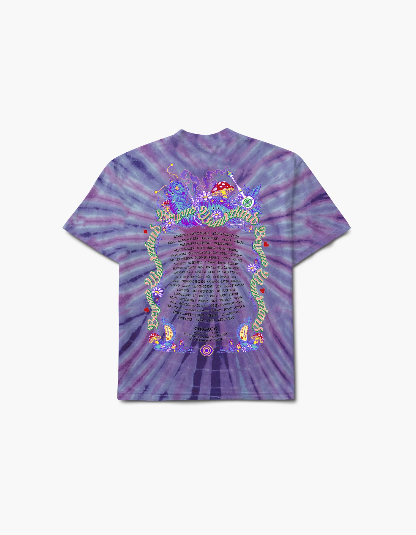 Entrance Chicago Tie Dye 2026 Lineup Tee - Image 2