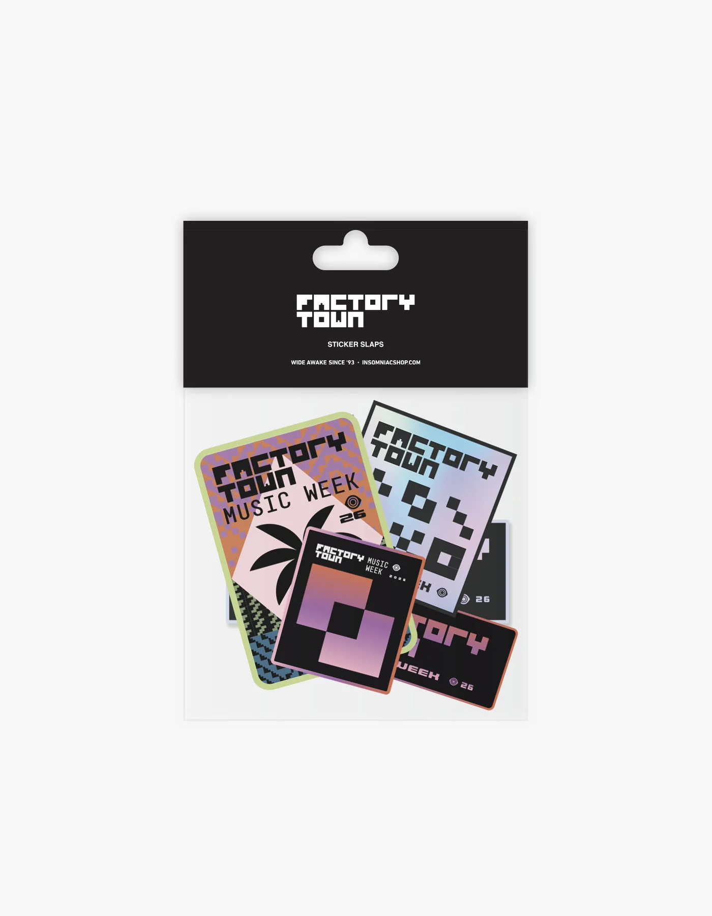 Factory Town Miami Music Week Sticker Pack