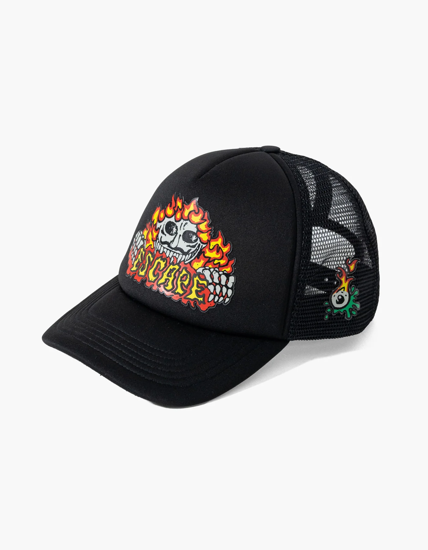 Flaming Circus Trucker Hat