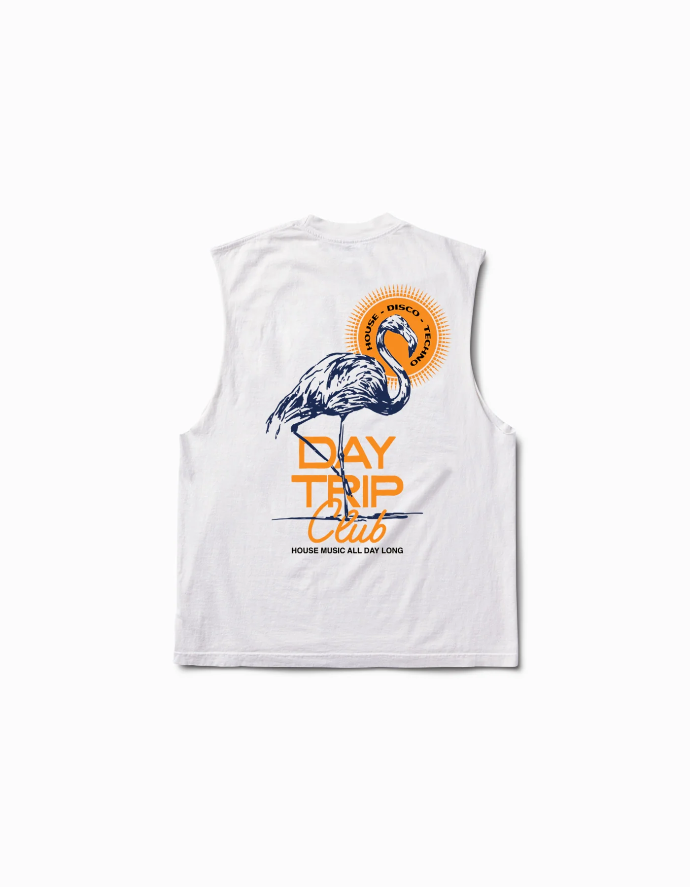 Flamingo Sunset Muscle Tank - Image 2