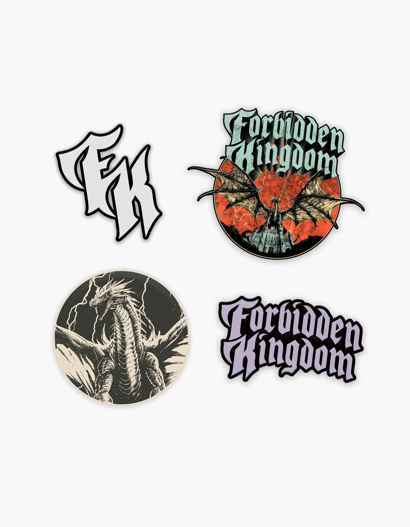 Forbidden Kingdom 2025 Sticker Slap Pack - Image 2