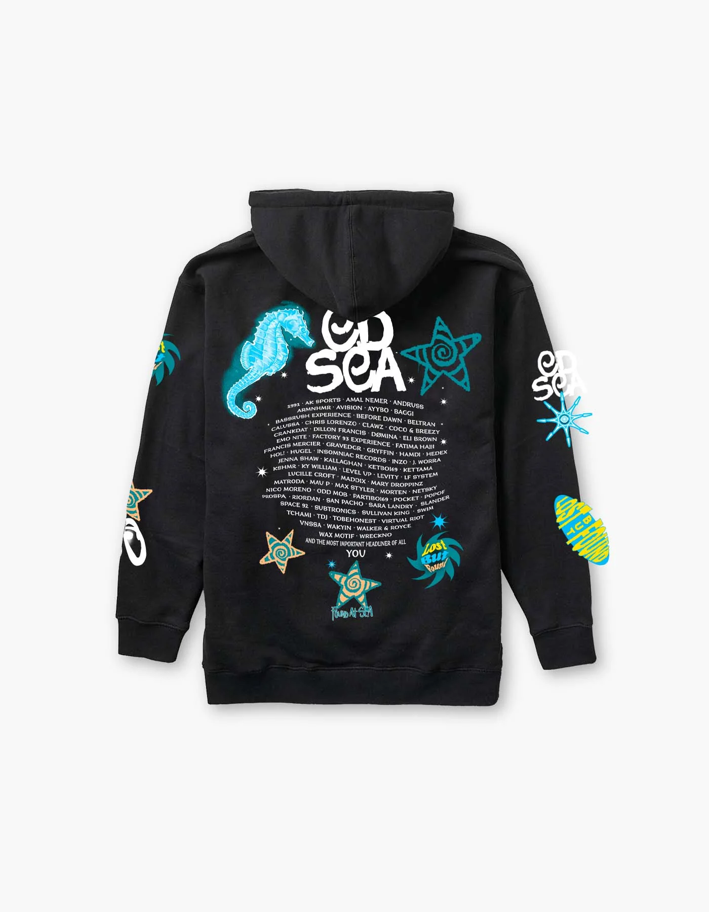 Found At Sea 2024 Lineup Hoodie - Image 2