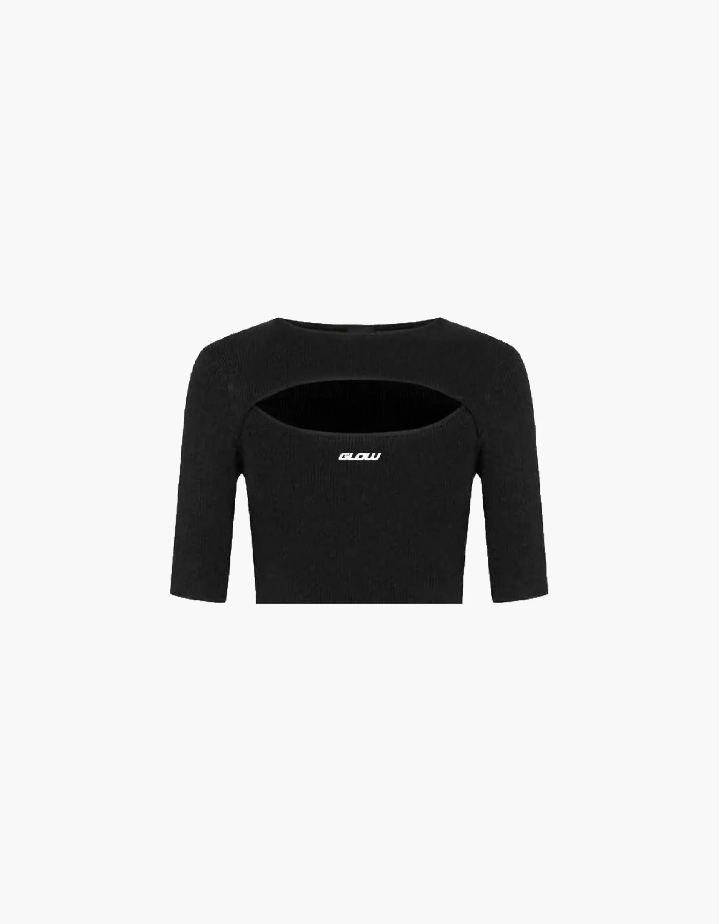 GLOW 2026 Cut Out Mid-Sleeve Tee