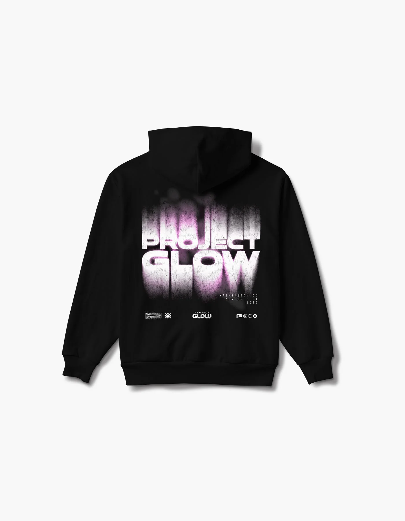 GLOW Defocused 2026 Lineup Hoodie - Image 2