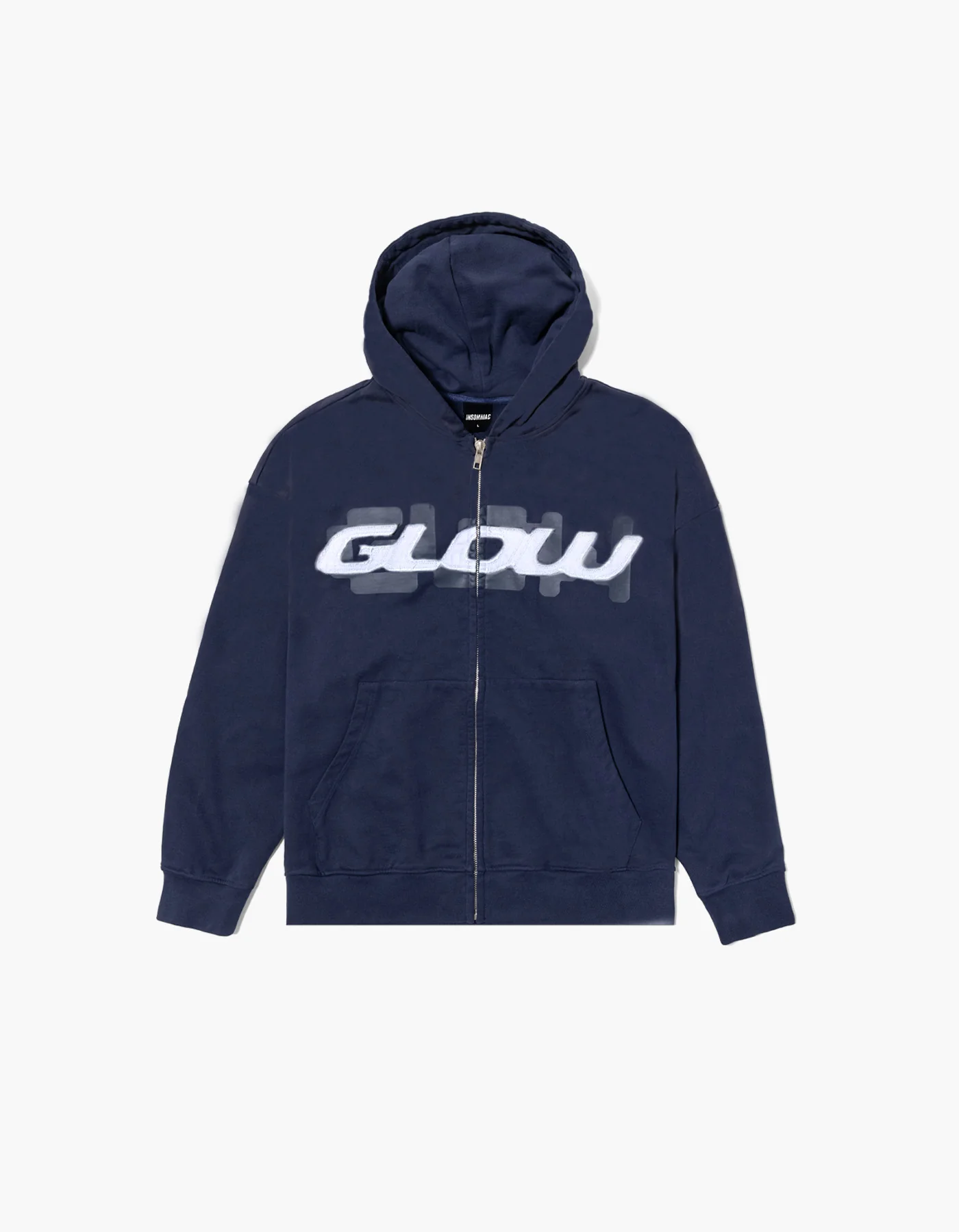 GLOW 2026 Stamped Zip Hoodie