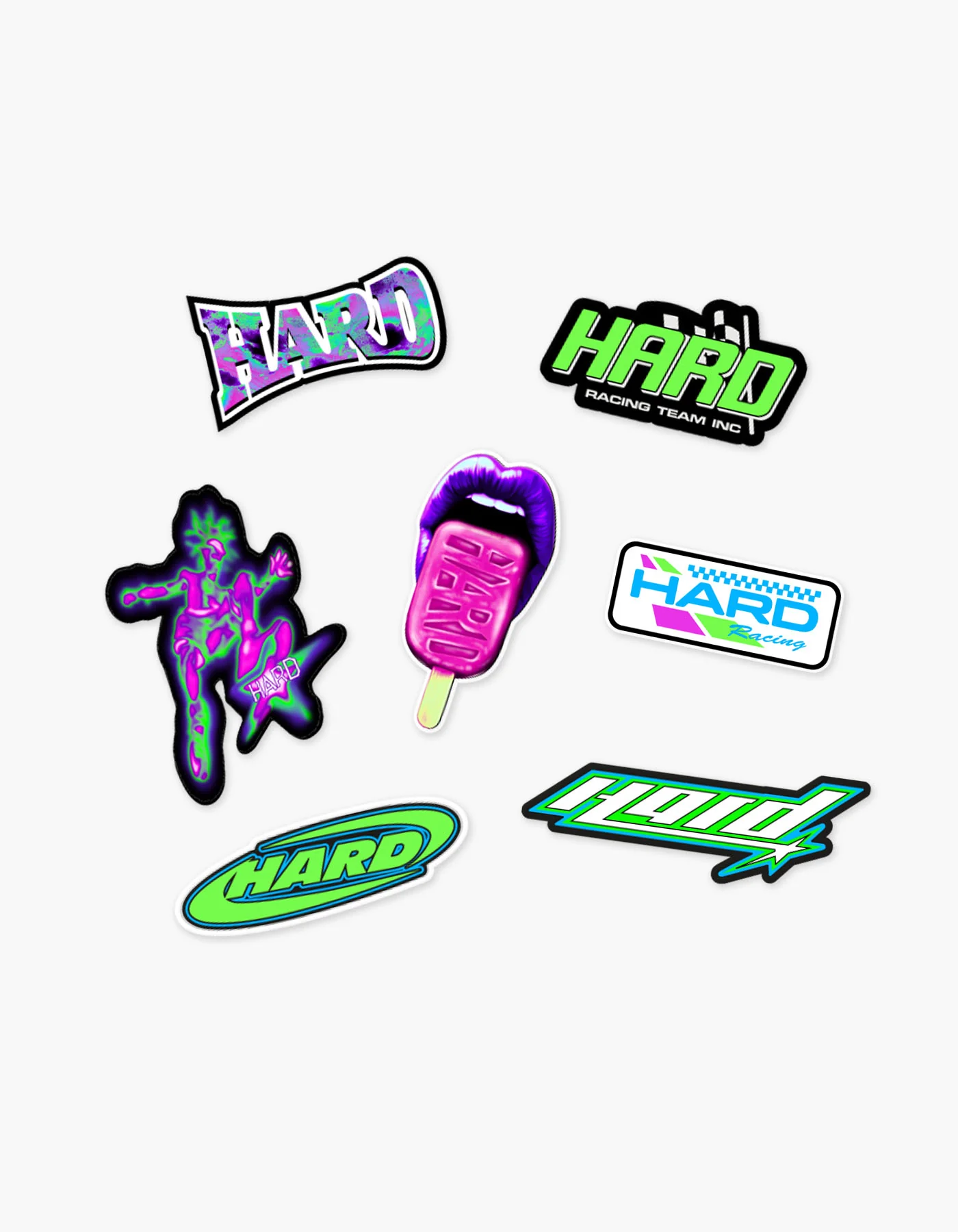 Hard 2025 Sticker Slap Pack - Image 2