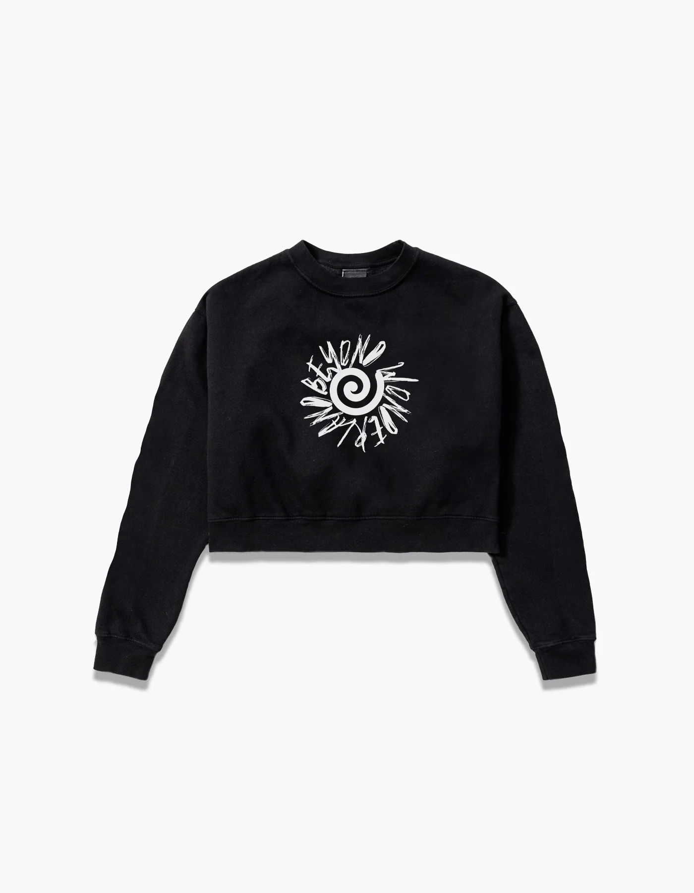 I Lost My Head Crop Crewneck