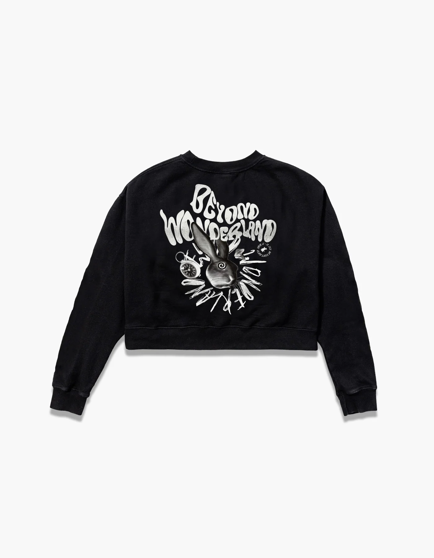 I Lost My Head Crop Crewneck - Image 2