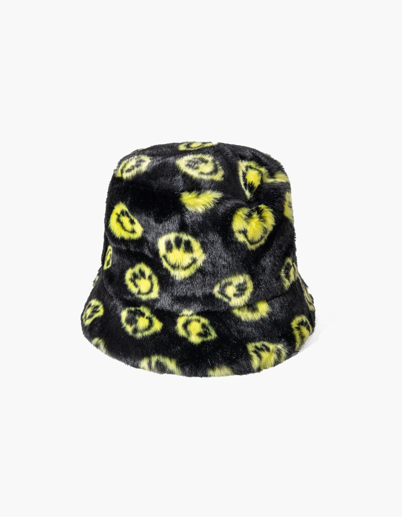 Insomniac Smile Fur Bucket Hat