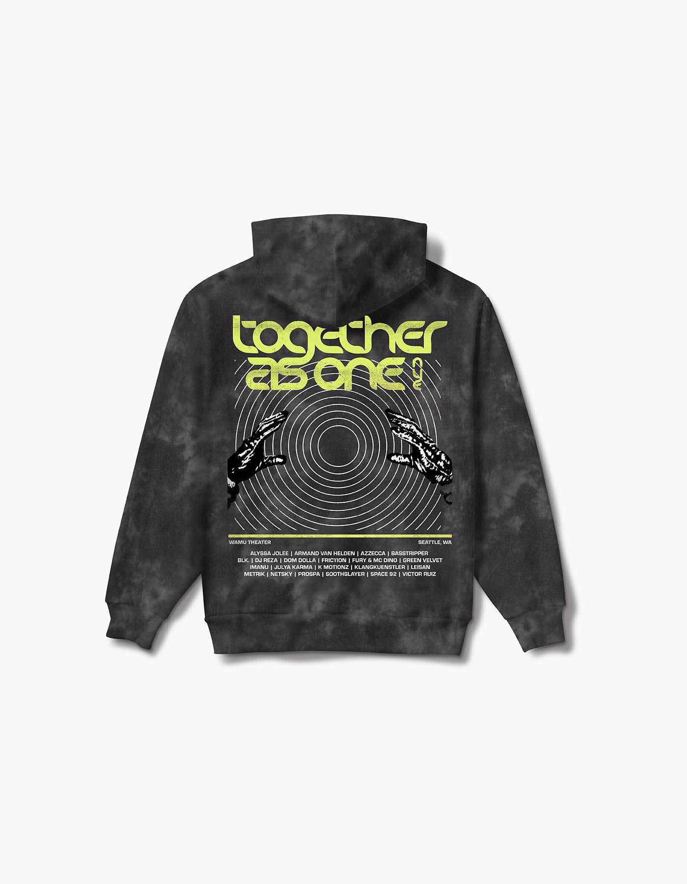 Into the Void Tie Dye 2024 Lineup Hoodie - Image 2