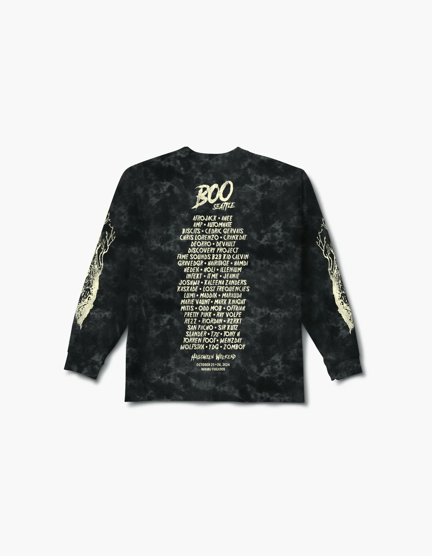 Boo Limbs Tie Dye 2024 Lineup Long Sleeve Tee - Image 2