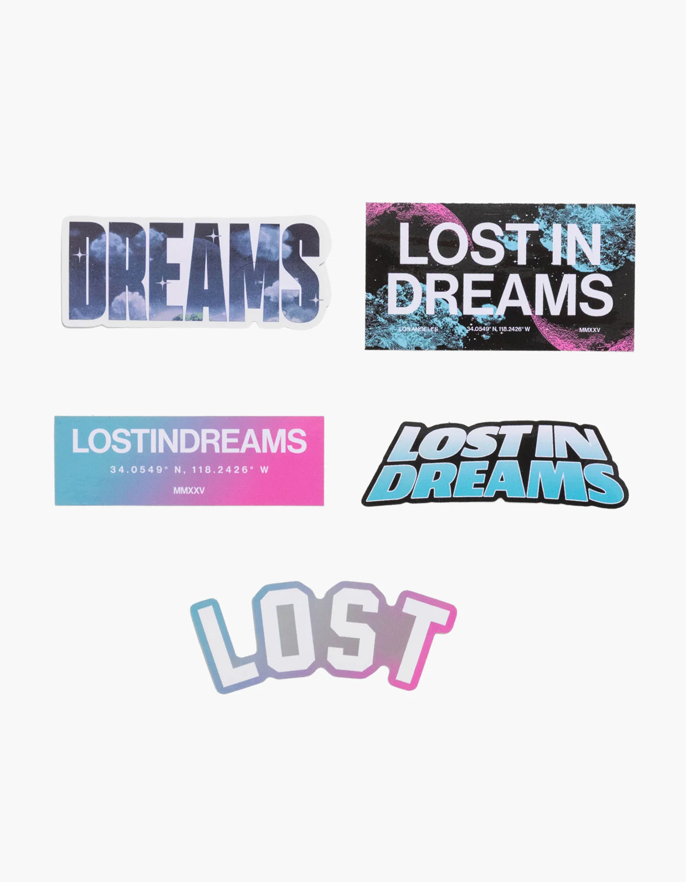 Lost in Dreams 2025 Sticker Slap Pack - Image 2