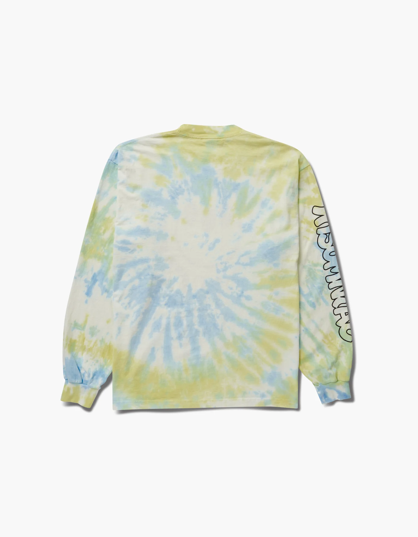Melted Smiley Tie Dye Long Sleeve Tee - Image 2