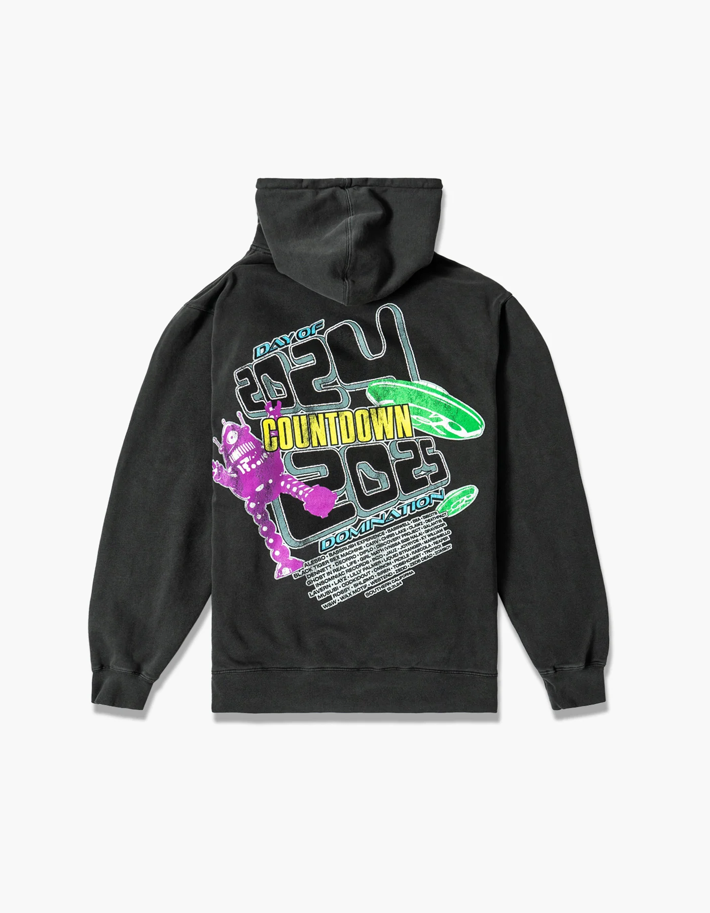 New Year Invasion 2024 Lineup Hoodie - Image 2