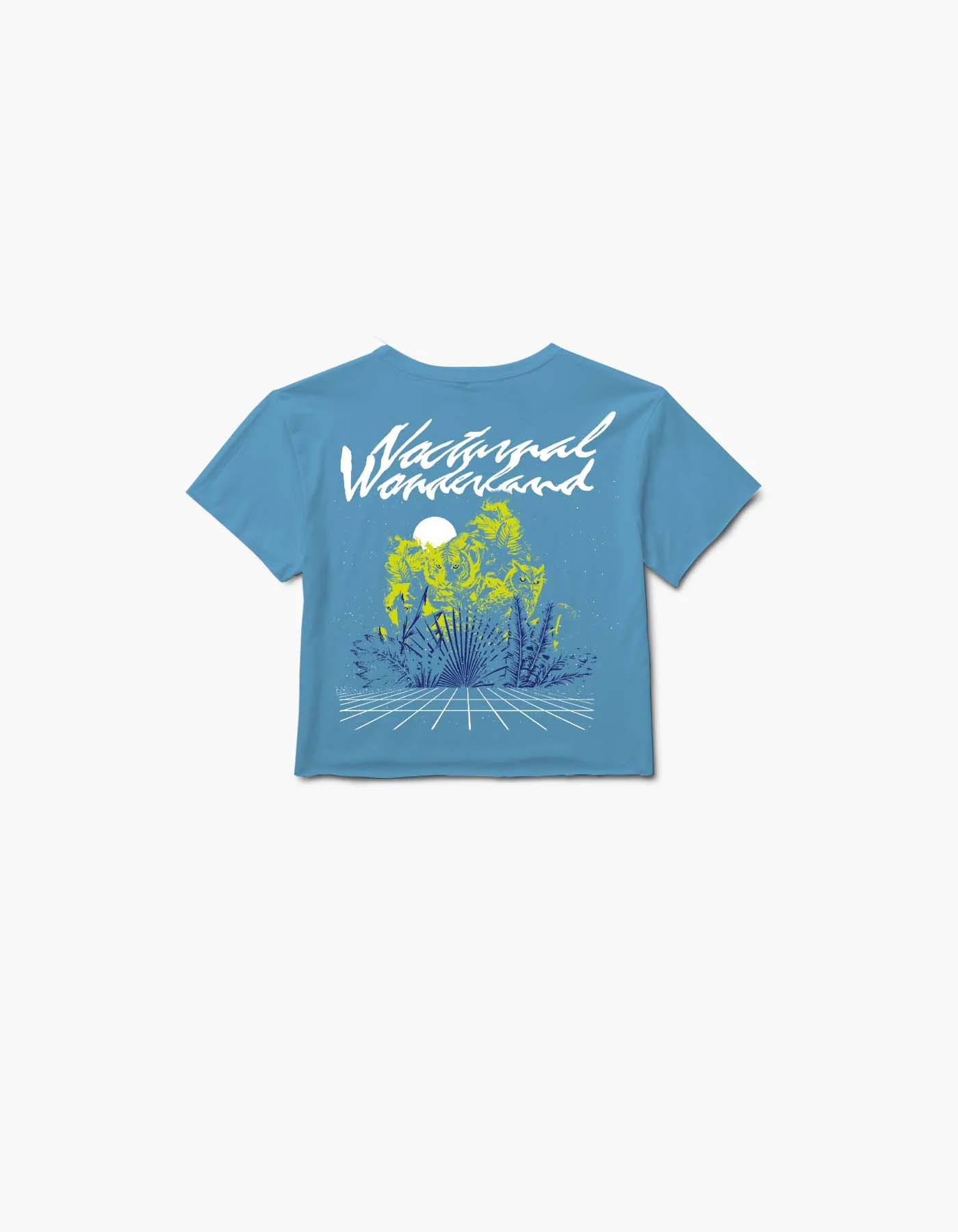 Night Life Crop Short Sleeve Tee - Image 2