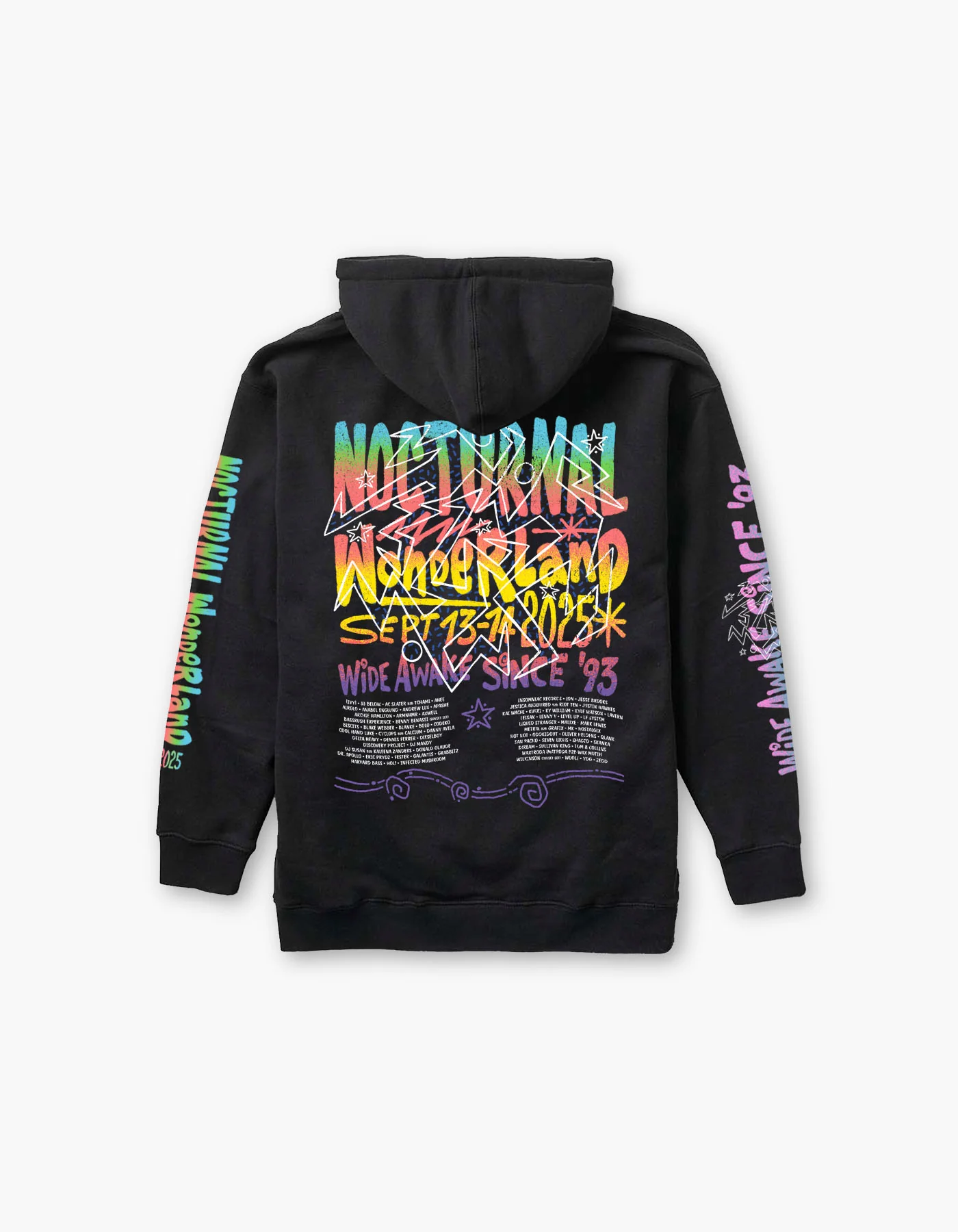Nocturnal 30yr 2025 Lineup Hoodie - Image 2