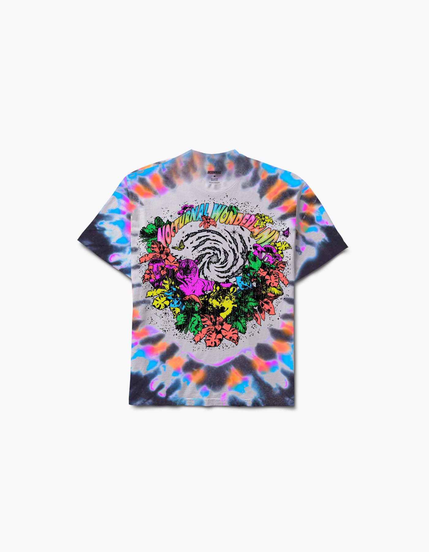 Nocturnal World Tie Dye Short Sleeve Tee