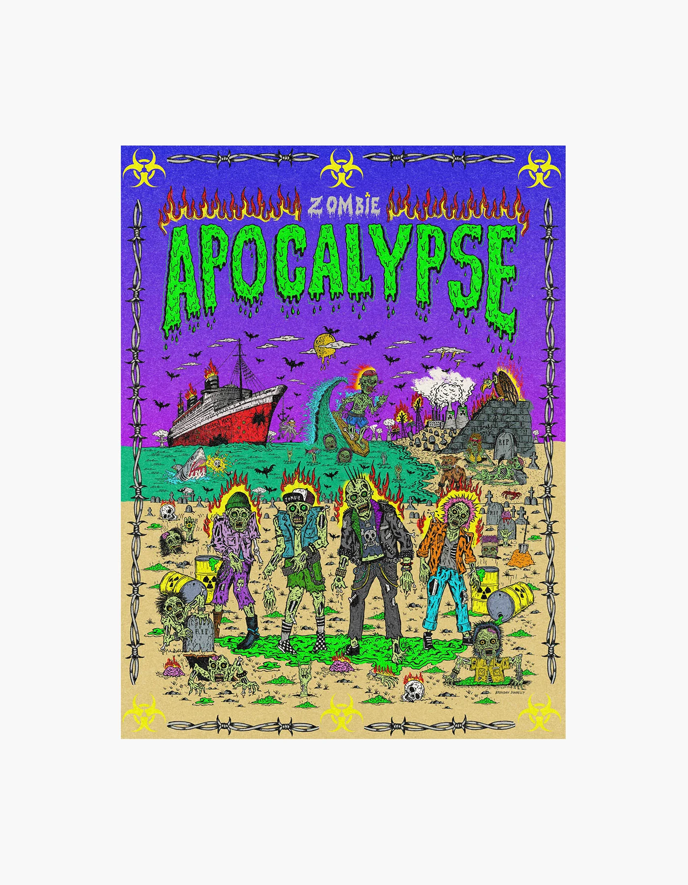 Zombie Apocalypse Shorebreak 2026 Poster