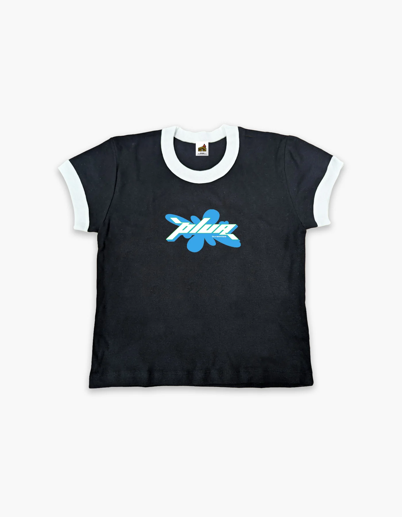 Plur Bubble Ringer Short Sleeve Tee