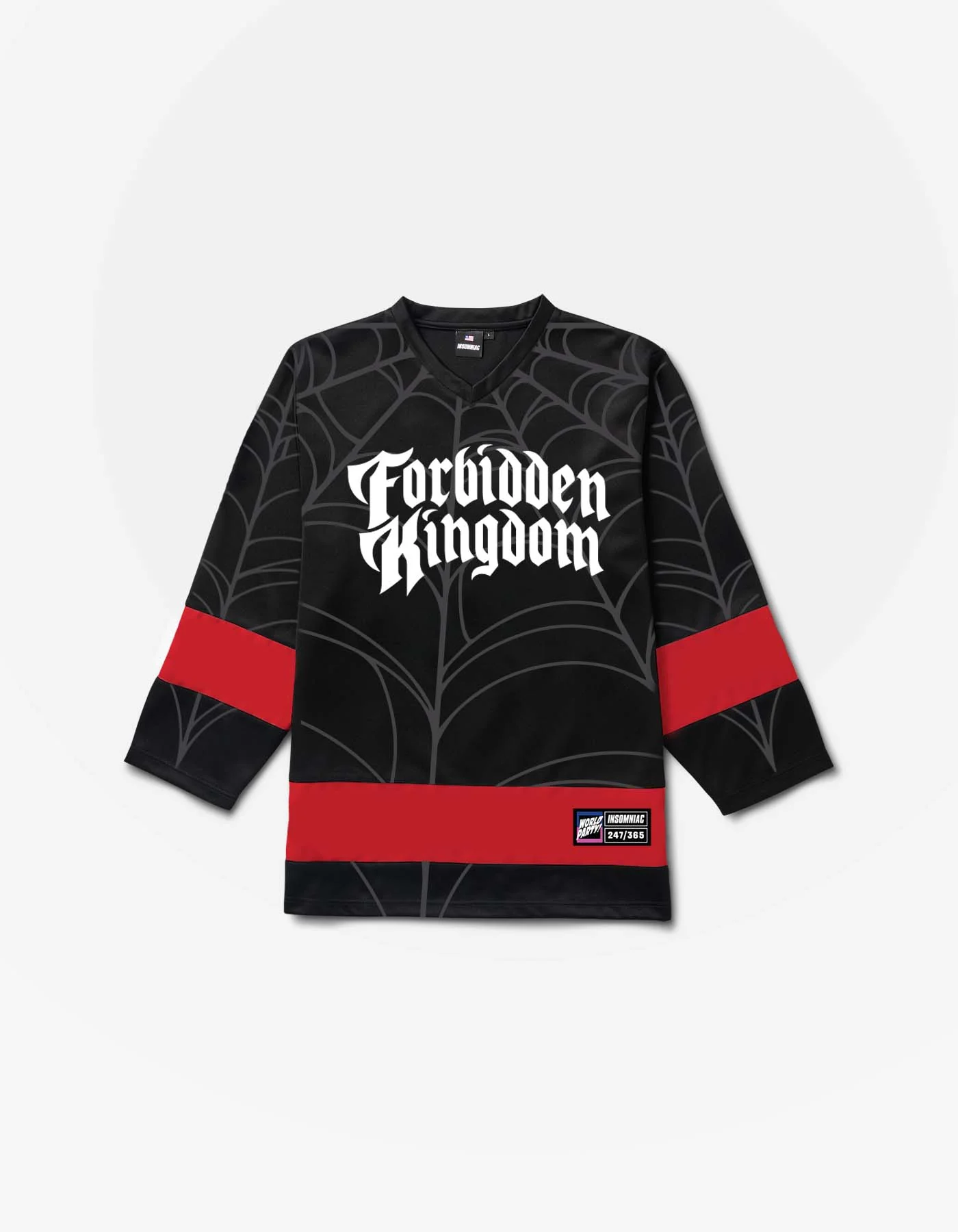 Forbidden Kingdom Spider Web Hockey Jersey