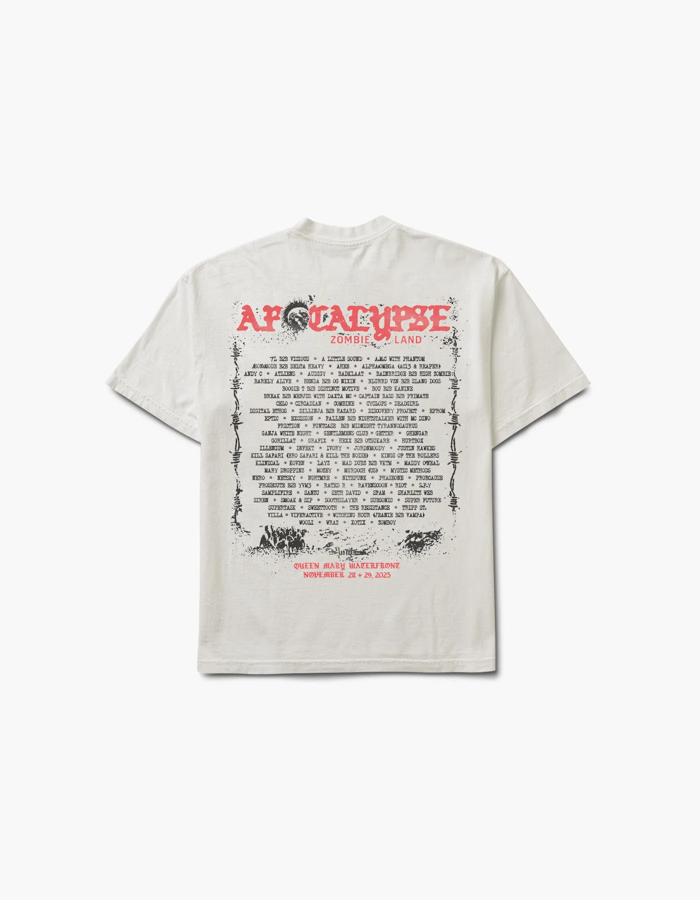Taste of Bass 2025 Lineup S/S Tee - Image 2