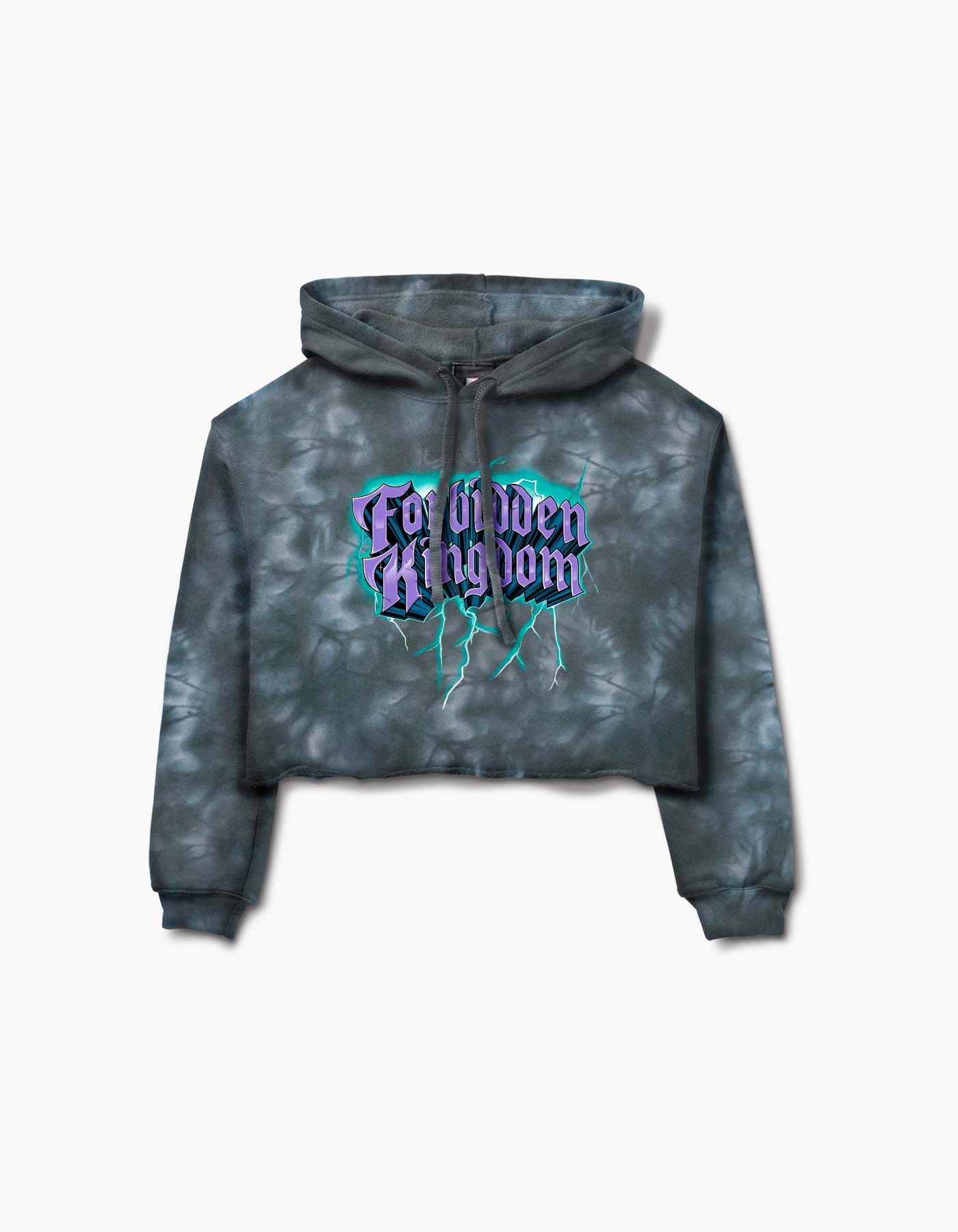 Forbidden Kingdom Thunder Struck Cropped Hoodie