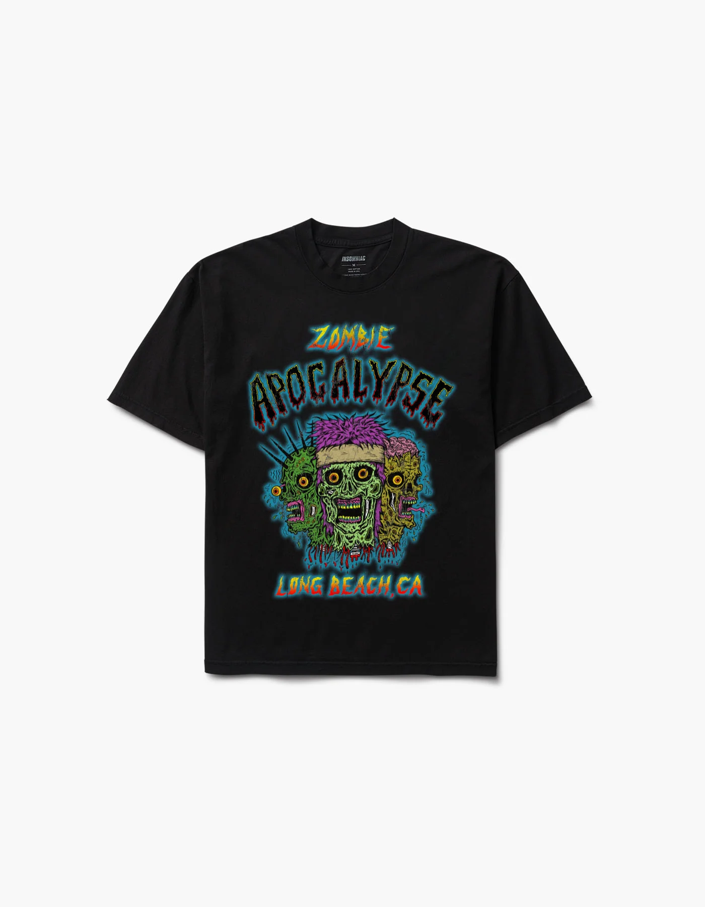 Apocalypse Triple Zombies 2026 Lineup Short Sleeve Tee