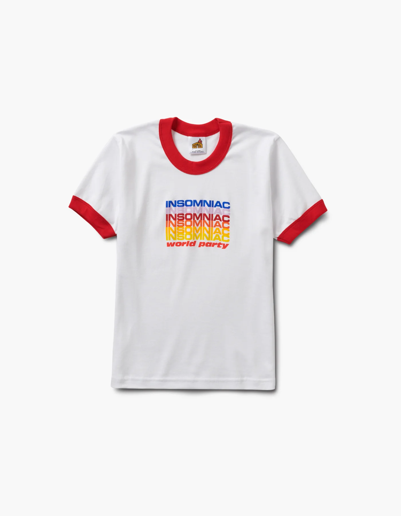 World Party Ringer Short Sleeve Tee